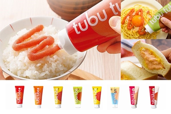 ■ 福冈机场必买调味料！牙膏式辣味明太子酱