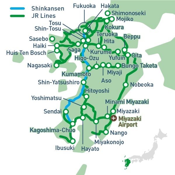 5. JR All Kyushu Area Pass