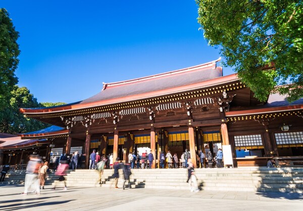 1. ศาลเจ้าเมจิจินกู (明治神宮/Meiji Jingu Shrine)