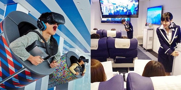 VR体验：飞翔与滑行