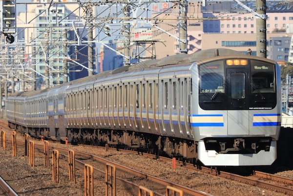 รถไฟเจอาร์ ธรรมดา (JR Rapid Train - Sobu Line (Rapid)/Narita Line)