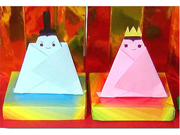 折り紙でお雛様を可愛く作る 子供も簡単ひな飾り 工作 自由研究 All About