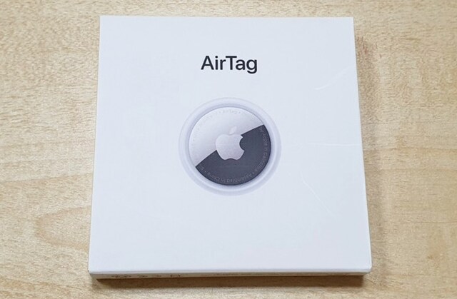 AirTagの価格は1個3800円。4個セットが1万2800円(各税込)