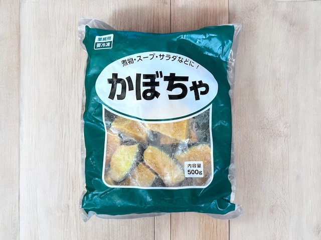 業務スーパー「冷凍かぼちゃ」500g