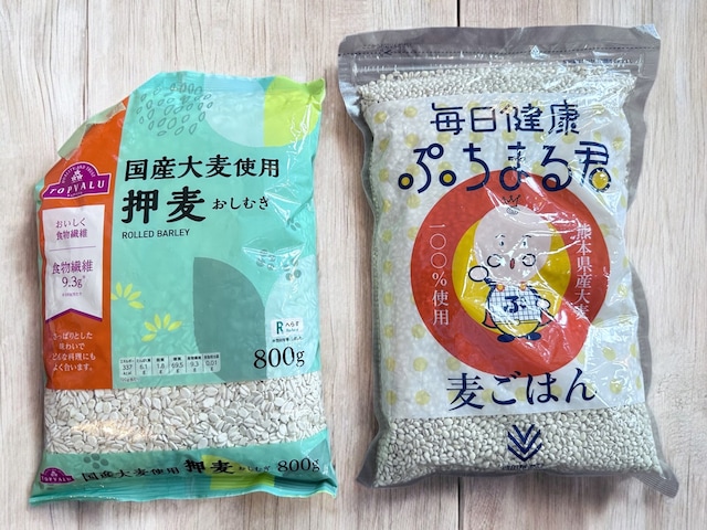 筆者が使っている大麦