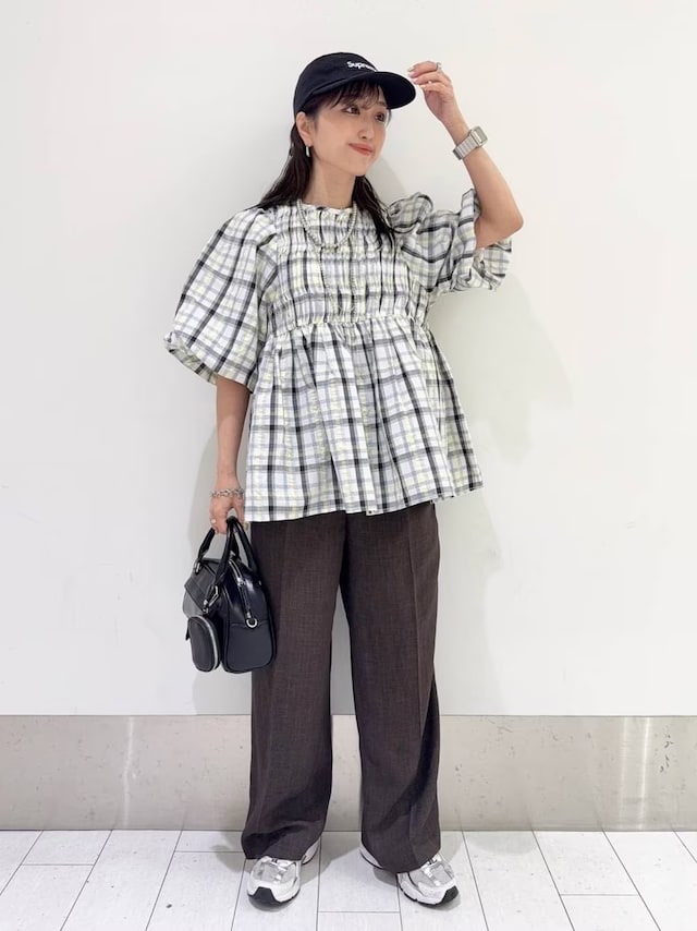【OKコーデ】柄ものは濡れた部分や脇汗などが目立たちにくい 出典:WEAR