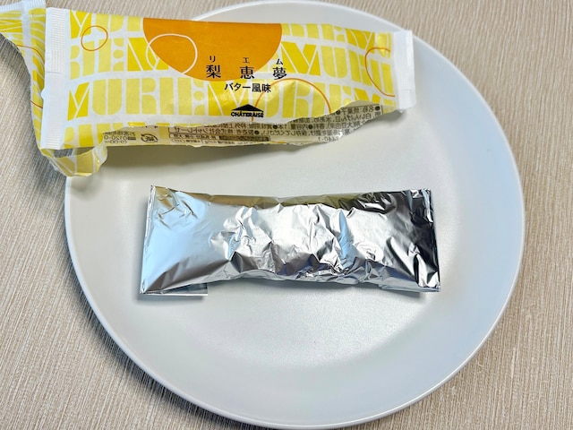 大人気の梨恵夢のバター風味フレーバーです