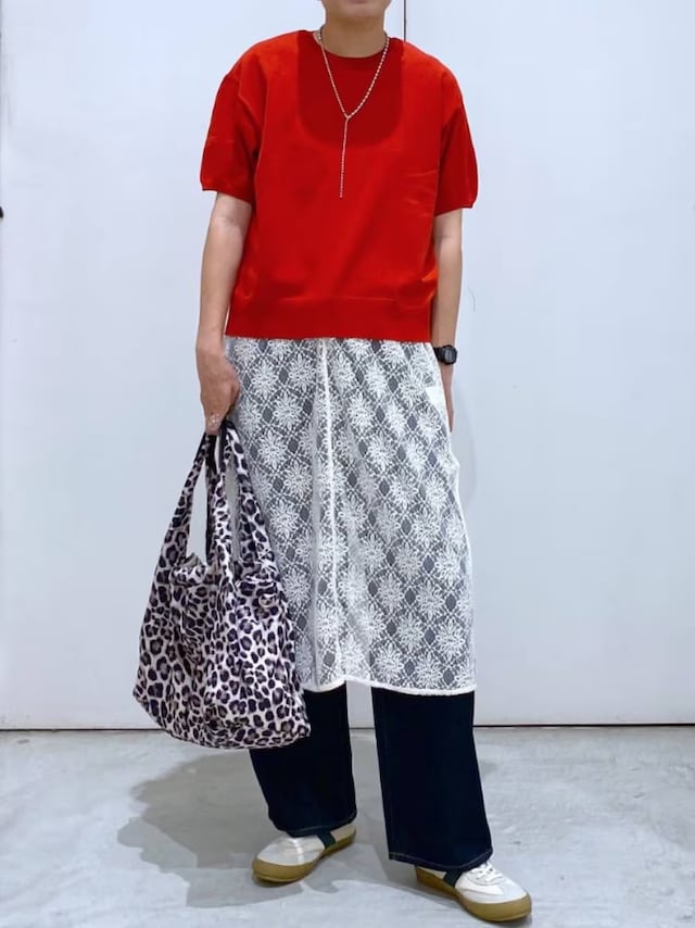 まるでミャクミャクのような配色が目をひく夏コーデ 出典:WEAR