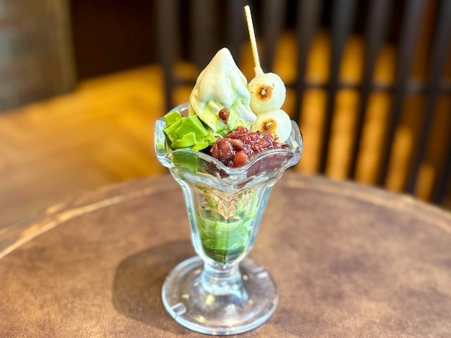 「京抹茶パフェ」720円(税込)
