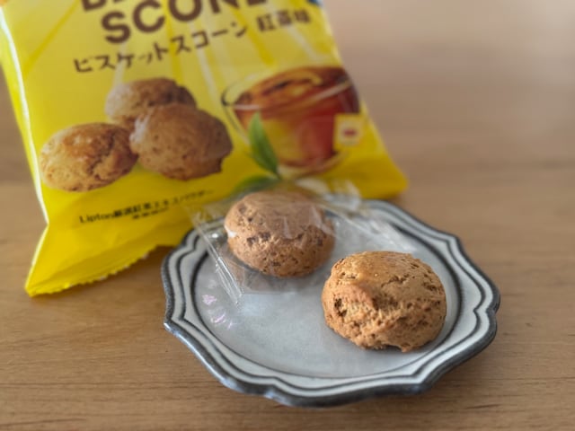 クッキーよりも食べごたえのあるサイズ感