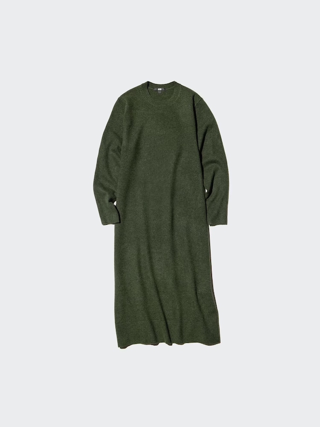 ユニクロ スフレヤーンワンピース 3990円(税込)