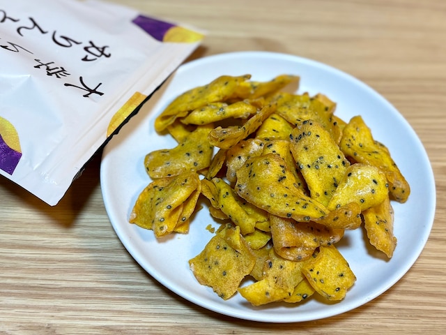 さつまいもの甘みとカリッとした食感がクセになる一品