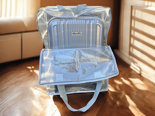 「クリアボックスバッグ：LLタテ」税込550円