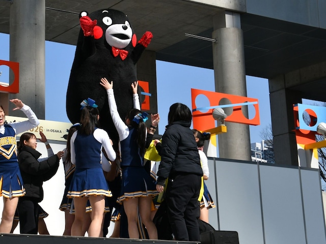 くまモンをリフト！＝2月21日・22日、大阪市