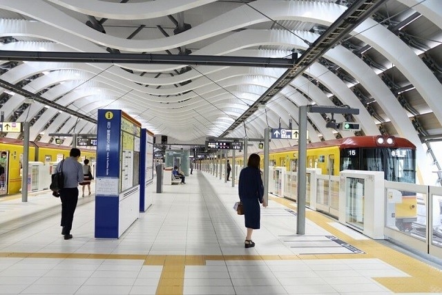 新しくなった銀座線の渋谷駅