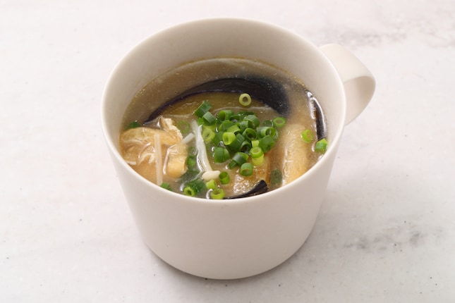 レンジで作る簡単みそ汁