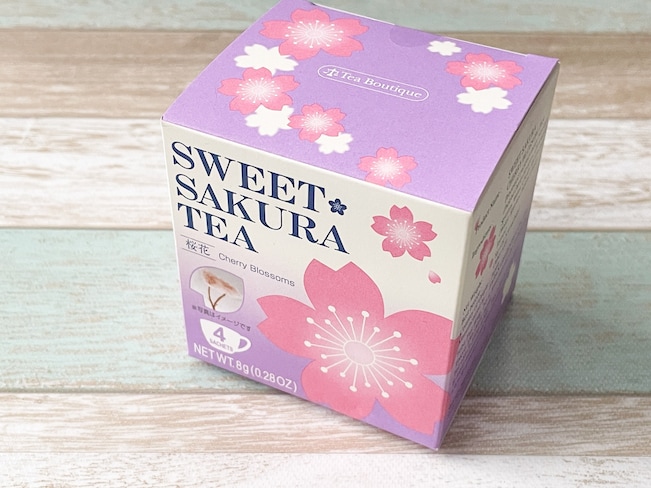 「スイートサクラティー桜花」の箱