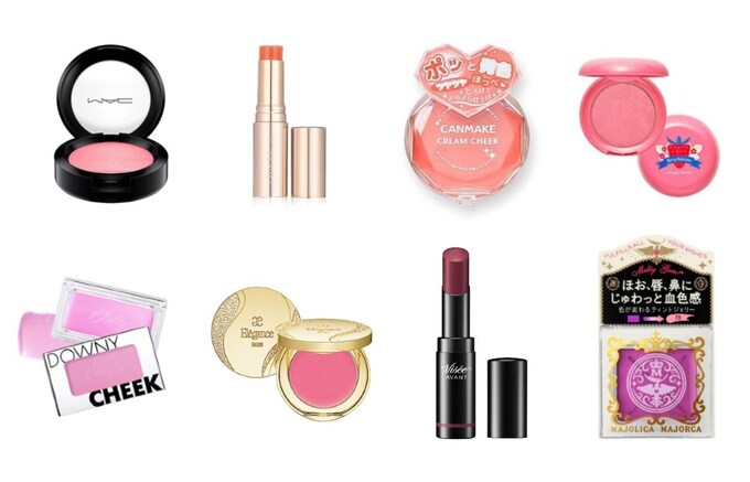 【2022】クリームチーク人気ランキング37選と使い方|キャンメイクなどを紹介!アイシャドウやリップに塗れるものものアイキャッチ画像