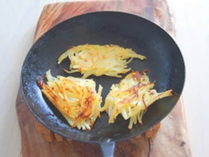 メークインで作る「細切りじゃがいものお焼き」の簡単レシピ！
