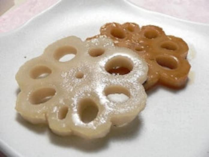 【おせちレシピ】れんこんの二色煮