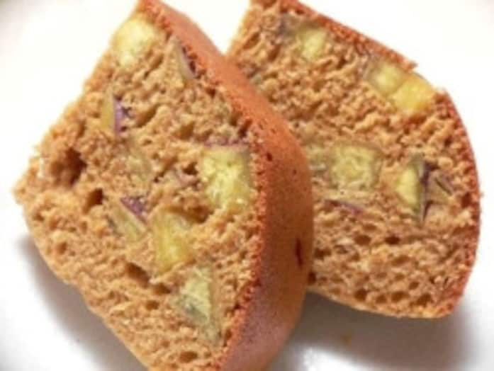 炊飯器で作る、黒糖さつまいもケーキのレシピ！