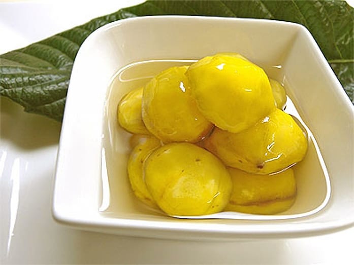 栗の甘露煮の作り方・つやよく柔らかい栗料理レシピ