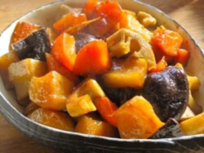 簡単肉なし筑前煮レシピ……おせちにおすすめ！