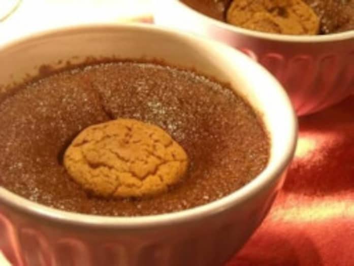 ボネレシピ……イタリア式 大人のビターなチョコレートプリン