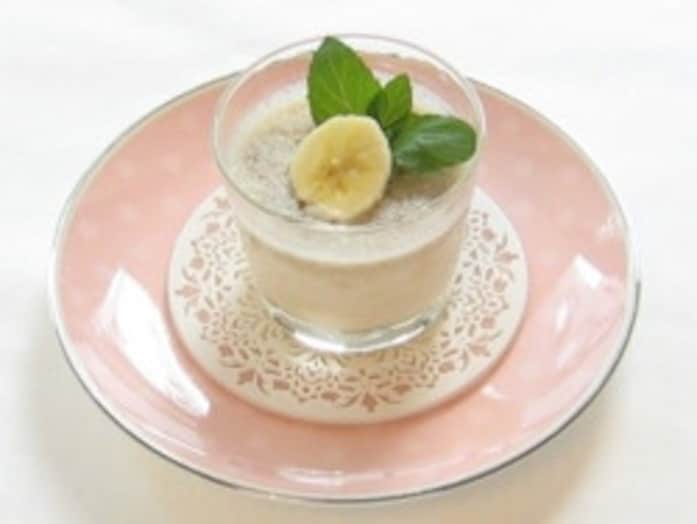低カロリーなバナナミルクプリンのレシピ！ゼラチンで簡単な作り方