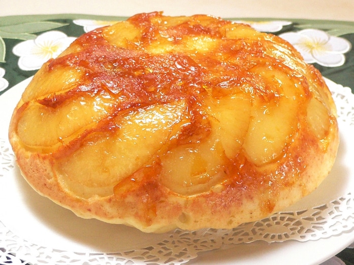 炊飯器で作る！ ラ・フランスケーキレシピ