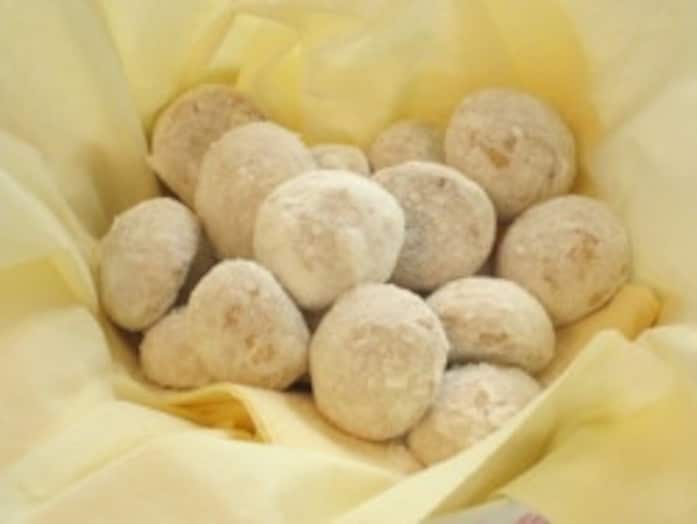 白いクッキー、ブール・ド・ネージの簡単ヘルシーな作り方