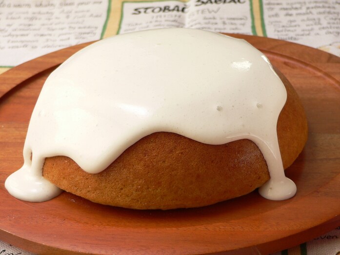 炊飯器で作る、シナモンアップルケーキ……すりおろしりんごレシピ