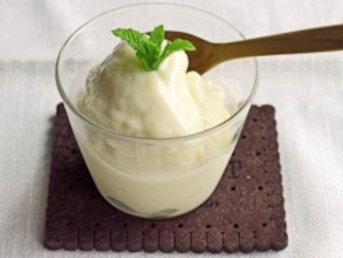 豆乳メープルシロップアイスのレシピ！なめらかな口当たりを簡単に
