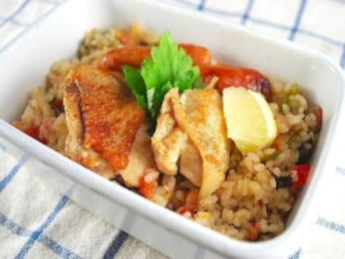 ジャンバラヤのお弁当レシピ……フライパン1つで簡単気軽に！