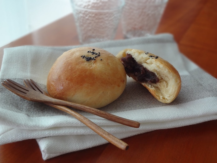 リッチあんぱんのレシピ……バターが香るフワフワ生地！