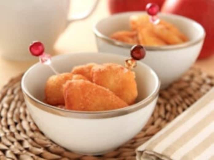 ホットケーキミックスで作る、簡単りんごのベニエレシピ