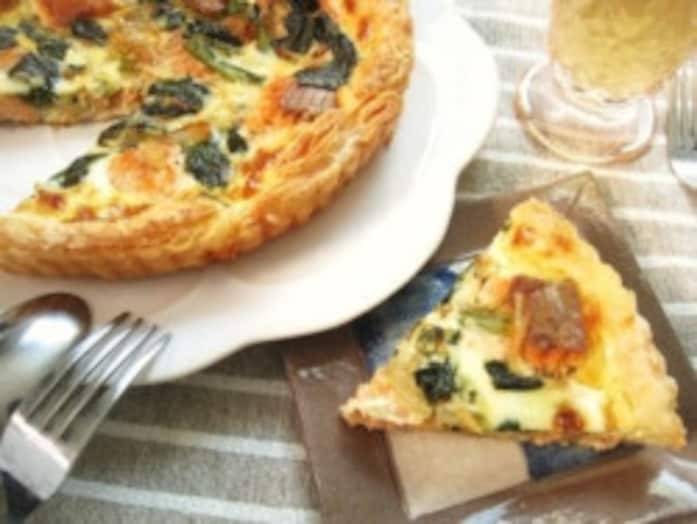 鮭のキッシュの作り方！パイシートで作る簡単おかずレシピ