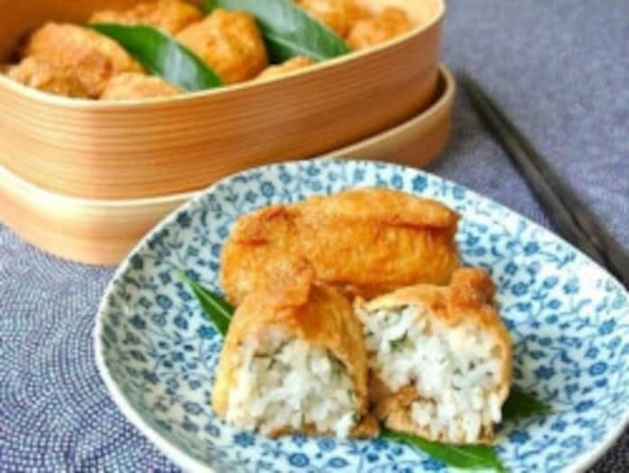 我が家のシンプルおいなりさん……酢飯に砂糖や具を入れない！