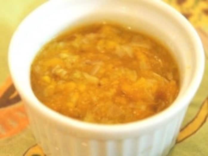 簡単離乳食……かぼちゃと白菜のかつお煮レシピ
