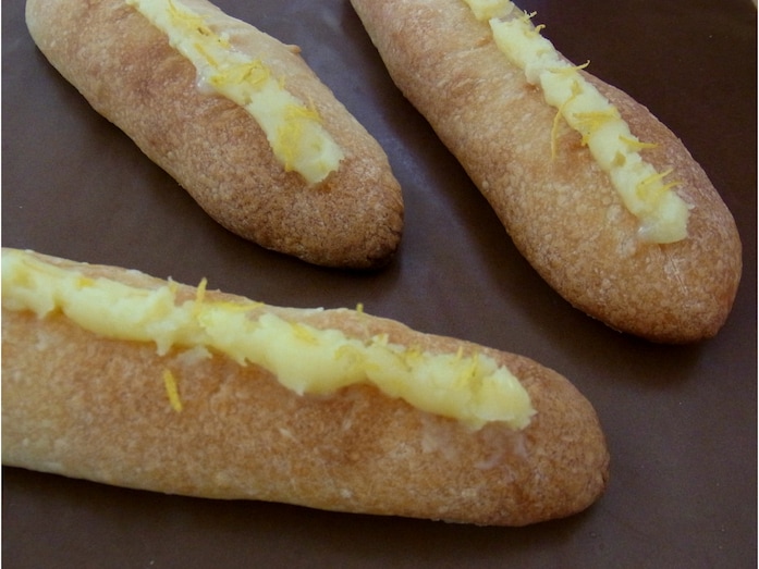 レモン風味のミルクフランス