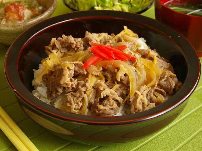 スピード牛丼