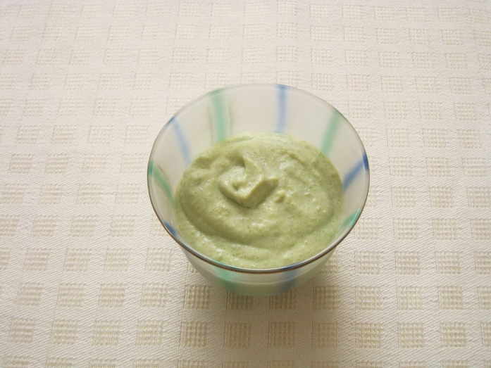 きめ細かい食感 ソラマメ豆腐
