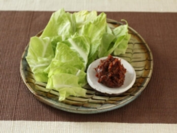 春キャベツのうま辛ディップレシピ……ディップソースも手作り！