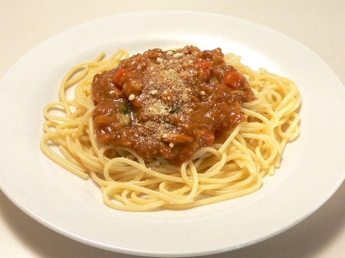 ポテサラをパスタソースにリメイク！ カレー味のパスタレシピ