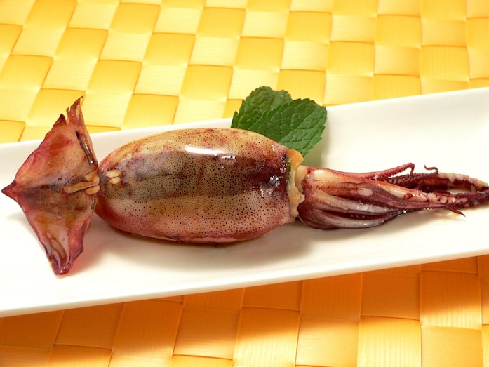 ポテトサラダで作る、いかポテトの照り焼き