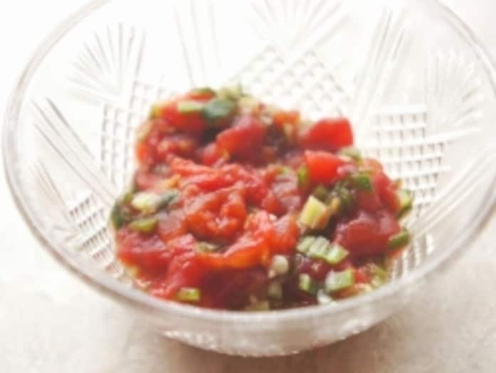 オクラのトマト煮（離乳後期）