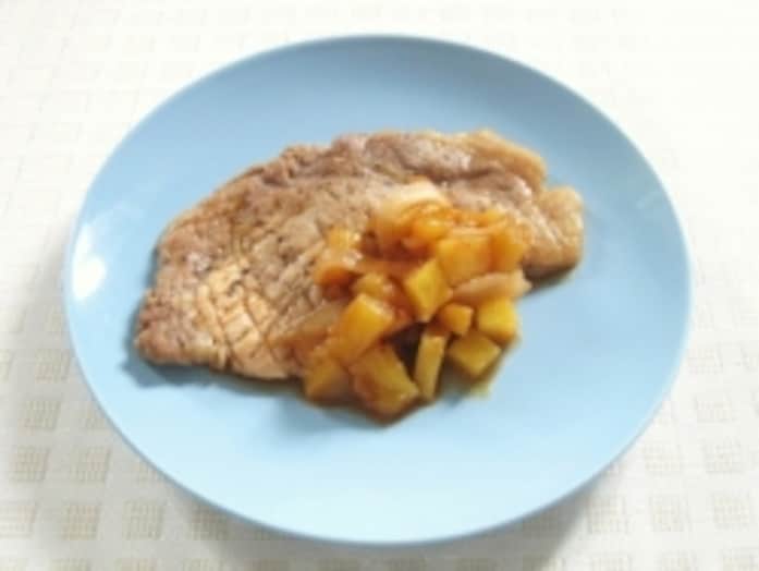 豚肉のパイナップルジンジャーソテー