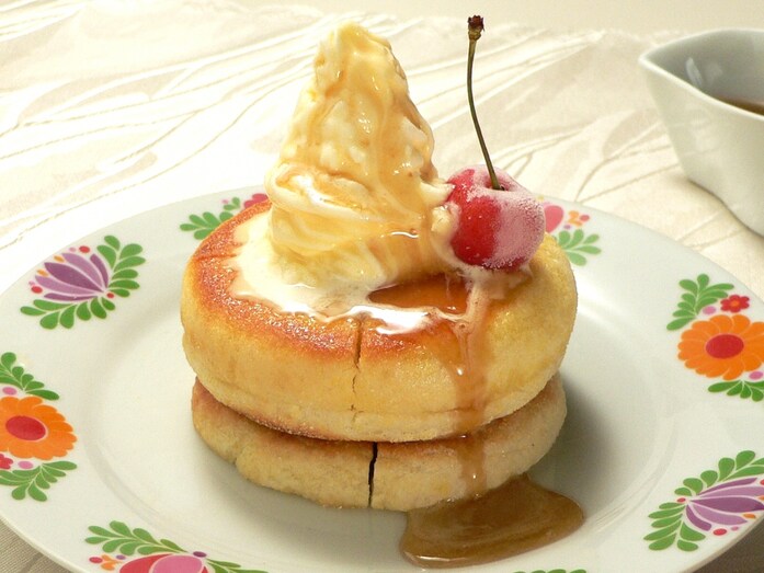 シロノワール風パンケーキレシピ……イングリッシュマフィンで作る！