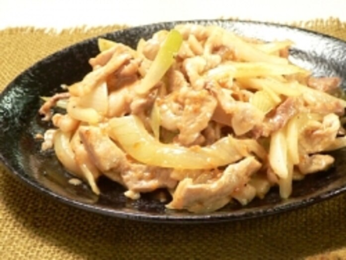 豚肉の醤油麹マヨ炒め
