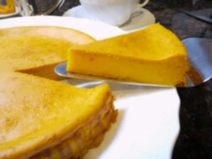 かぼちゃのチーズケーキの簡単レシピ！混ぜるだけですぐできる